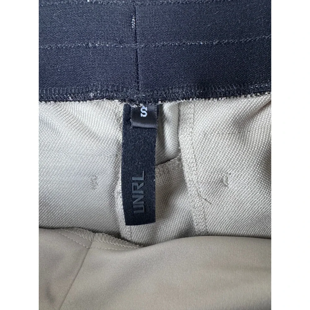 UNRL‎ Apex Pants Mens Stone Light Khaki Tapered Golf Joggers Performance Stretch